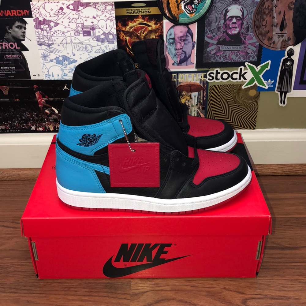 NFS Air Jordan 1 High OG NC to CHI Women’s 7 DS - Picture 2 of 8